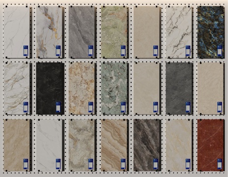  现代大理石瓷砖su模型 