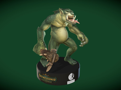  开拓者拥王者2017年版巨魔su模型 