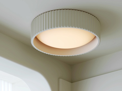  现代吊灯su模型 