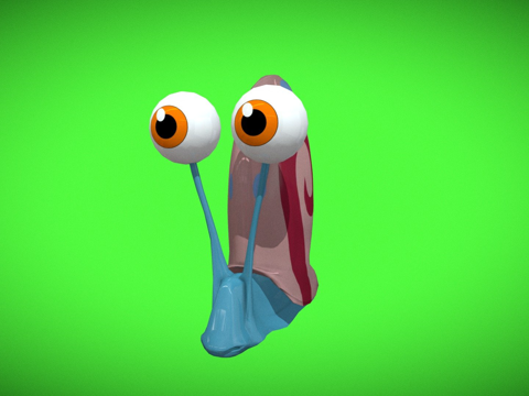  蜗牛加里su模型 