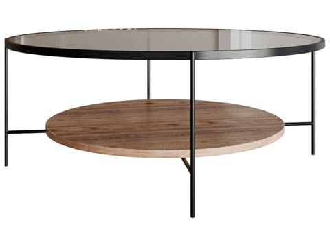 Solindra 咖啡桌3d模型