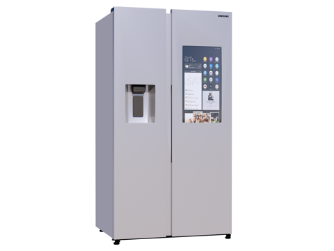 双开门冰箱su模型