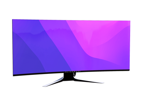  台式电脑 PC 显示器su模型 