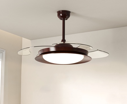 中古风风扇灯3d模型