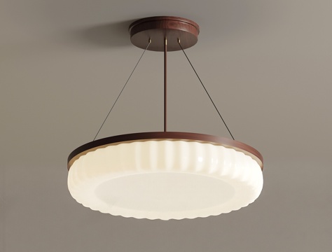 中古风吊灯3d模型