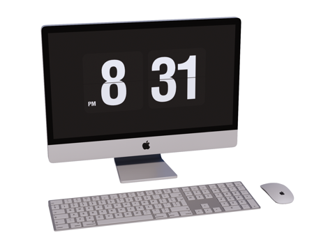  苹果电脑 mac电脑su模型 