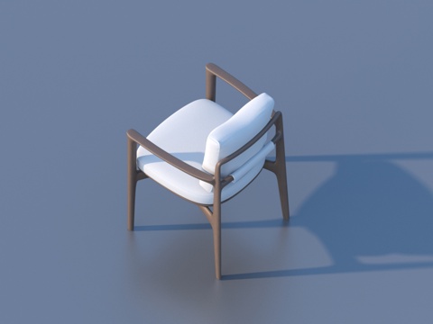 椅 椅子 会议椅 培训椅 餐椅3d模型