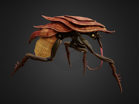  外星生物su模型 