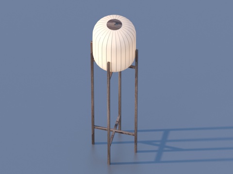  落地灯3d模型 