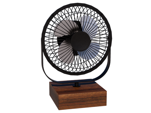  风扇 电扇su模型 