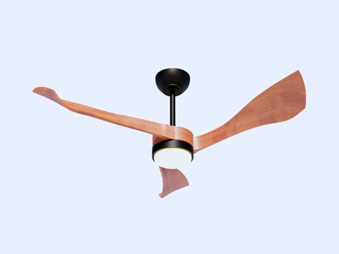  风扇 吊扇 风扇灯su模型 