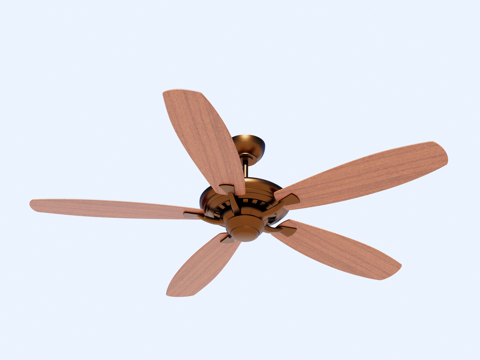  风扇 吊扇su模型 