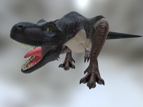 羽毛霸王龙su模型su模型