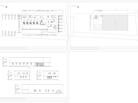 牙科诊所建筑平面纸cad施工图