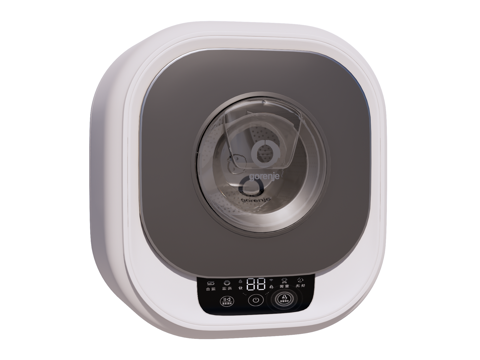  壁挂式洗衣机su模型 