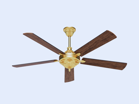  风扇 吊扇su模型 