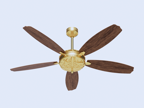  风扇 吊扇su模型 