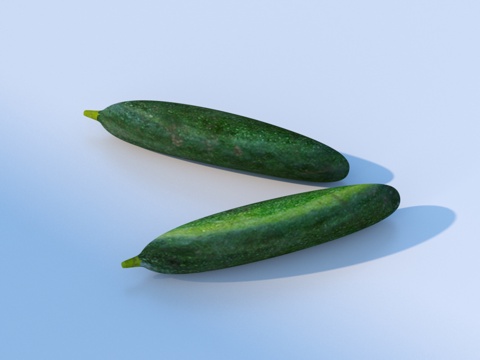 黄瓜 蔬菜3d模型