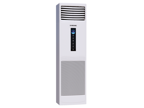  立柜空调 立式空调su模型 