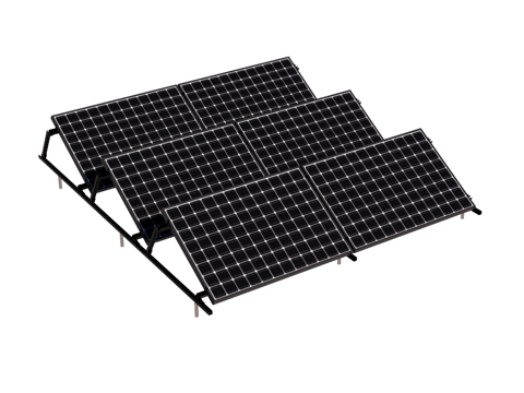  太阳能板su模型 