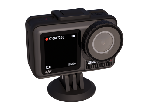  运动相机su模型 