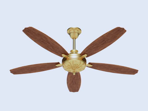  风扇 吊扇su模型 