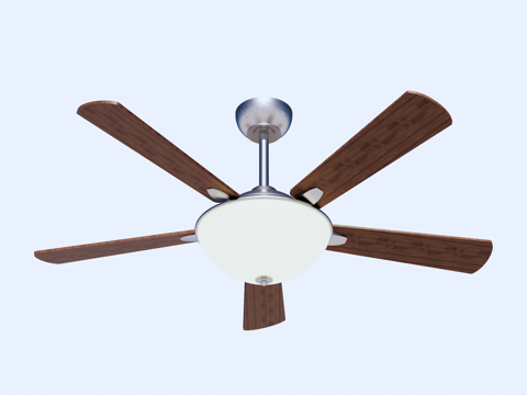  风扇 吊扇 风扇灯su模型 