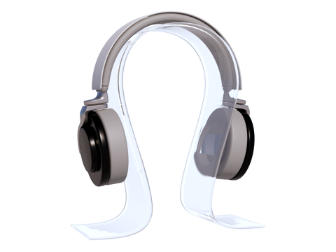 头戴式耳机su模型 
