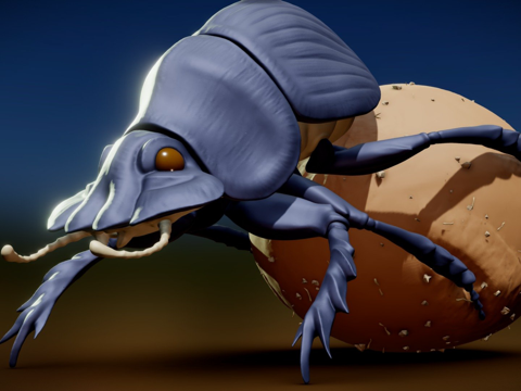 滚粪球圣约翰日第11天su模型