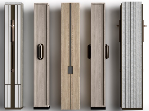 现代装饰柱 柱子装饰 包柱 承重柱su模型su模型