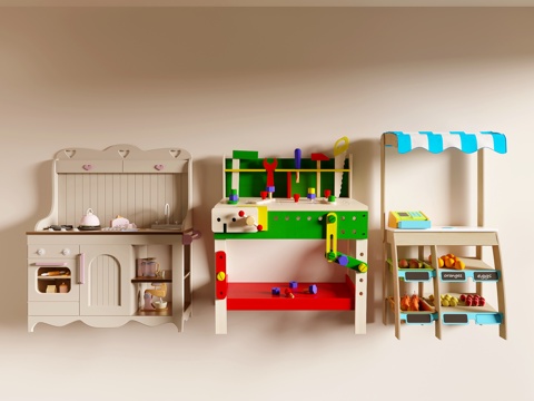 儿童玩具su模型