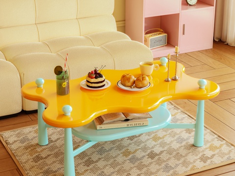 茶几 多巴胺 甜品 饮料 多巴胺3d模型