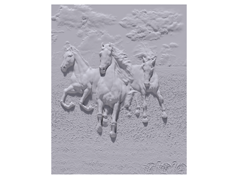 装饰背景墙su模型