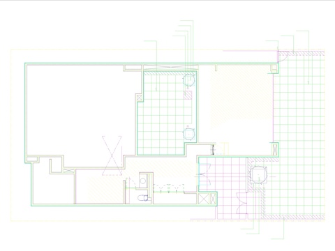  别墅平面图cad施工图 