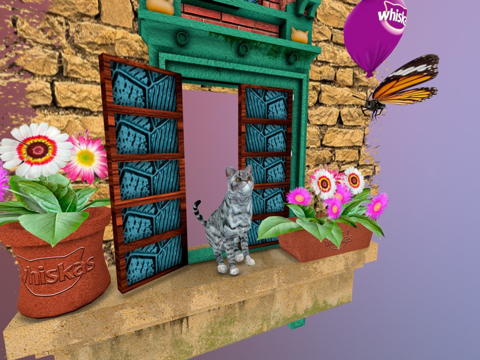 英国短毛银虎斑幼猫  绑定su模型