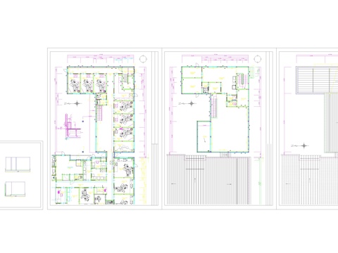  儿童牙科诊所平面图cad施工图 