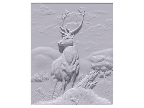 装饰背景墙su模型