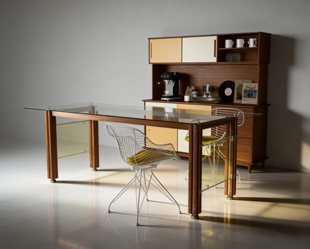 现代书桌su模型