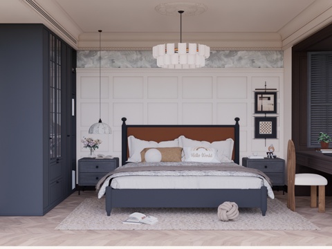 餐厅 沙发 阳台 书桌 书柜su模型