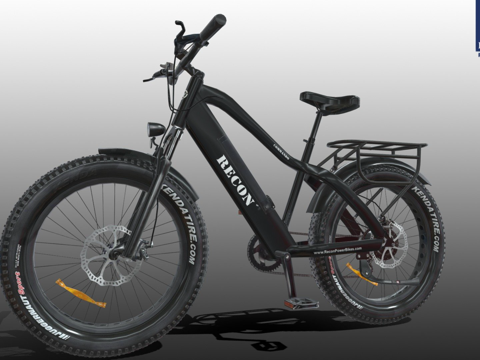 侦察突击队员电动自行车su模型