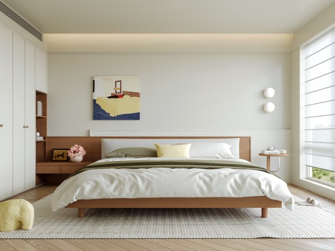 包豪斯卧室su模型