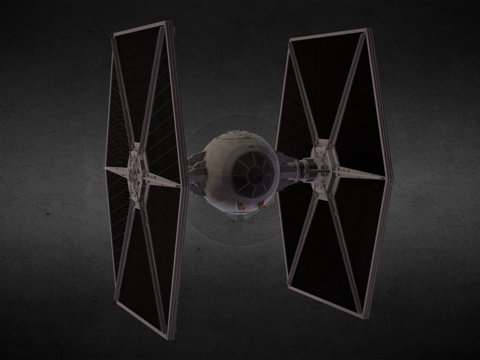 星球大战TIE战斗机su模型