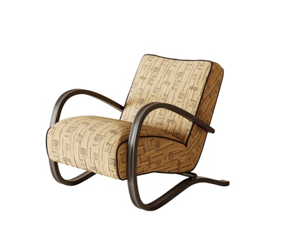 中古风单人沙发su模型