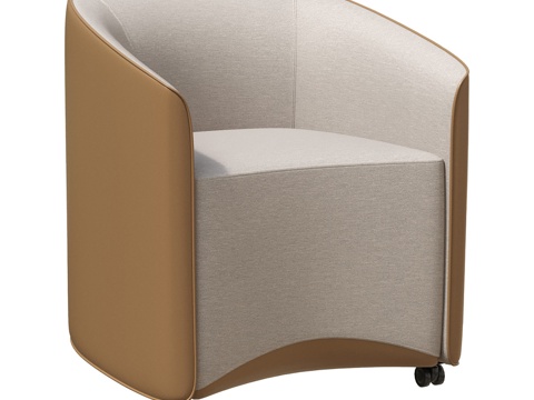 现代简约单人沙发 单人沙发 简约沙发 休闲沙发 客厅沙发3d模型