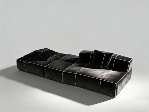 现代沙发su模型