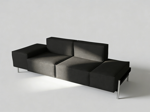 现代沙发su模型