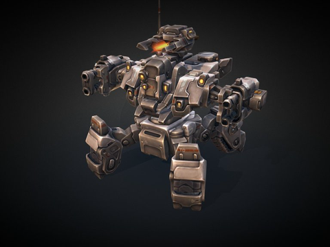 机械构造者重型蜘蛛su模型