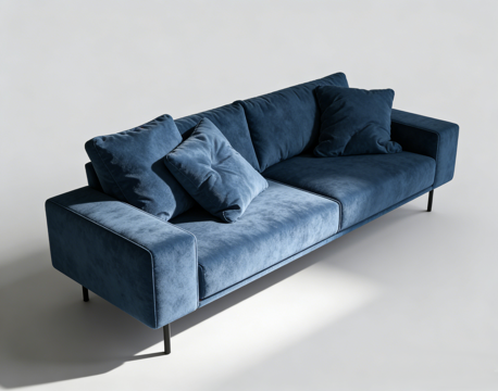 现代沙发su模型