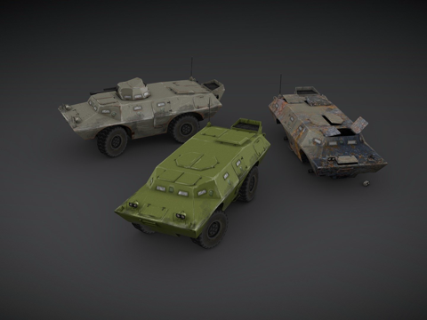 凯迪拉克盖奇突击队员V100su模型