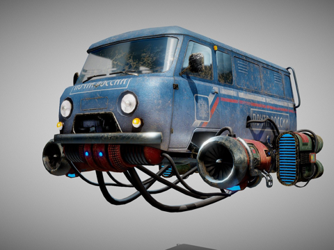 苏联飞行车布汉卡su模型